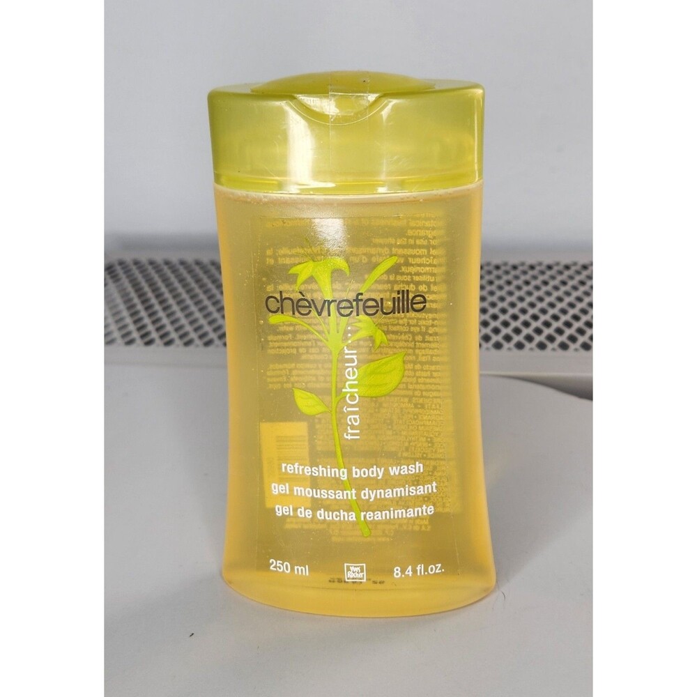 New Yves Rocher Fraicheur Chevrefeuille Honeysuckle Refreshing Body Wash 8.4 oz